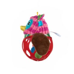 Jucarie de dentitie si zornaitoare, pentru bebelusi,Bufnita, 0 luni 01