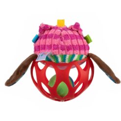 Jucarie de dentitie si zornaitoare, pentru bebelusi,Bufnita, 0 luni 01