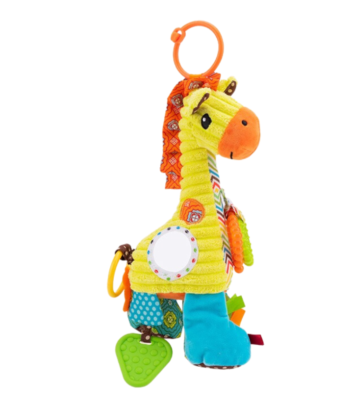 Jucarie dentitie si muzicala pentru bebelusi, Girafa, 6 luni