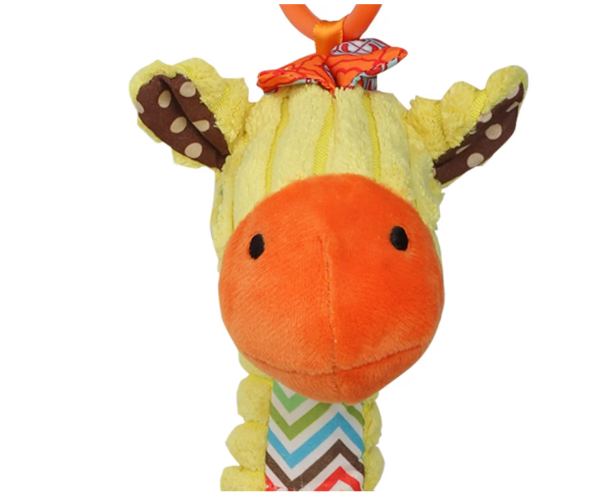 Jucarie dentitie si muzicala pentru bebelusi, Girafa, 6 luni