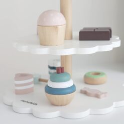 Jucarie din lemn - Stand Prajituri, Nunukids, 3 ani 08