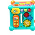 Jucarie interactiva bebelusi cu telecomanda, Cub Activitati, 0 luni+