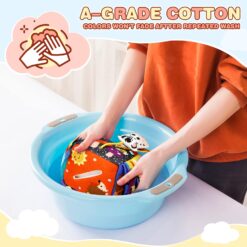 Jucarie senzoriala bebe pentru patut si carut, Cub senzorial, 0 luni+