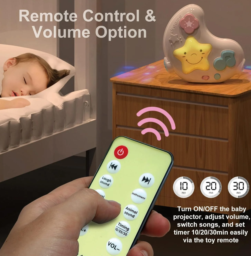 Lampa de veghe pentru bebelusi, Semiluna, 0 luni+ 05