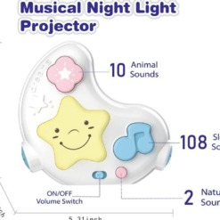 Lampa de veghe pentru bebelusi, Semiluna, 0 luni+ 05