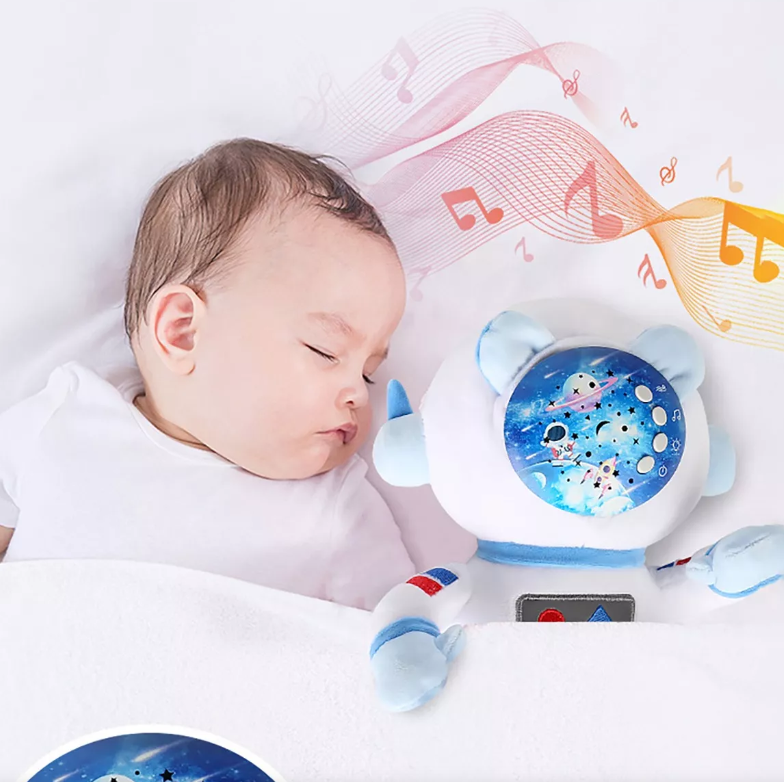 Lampa de veghe pentru bebelusi cu proiectie, Astronaut, 0 luni+ 02