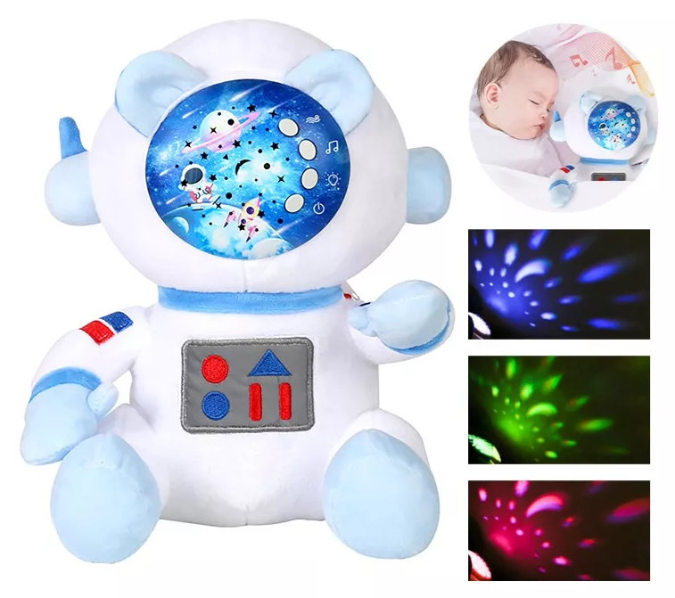 Lampa de veghe pentru bebelusi cu proiectie, Astronaut, 0 luni+ 02