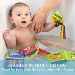 Set 6 carti textile si educative pentru bebelusi, 0 luni+ 01