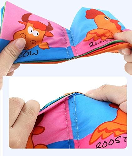 Set 6 carti textile si educative pentru bebelusi, 0 luni+ 01