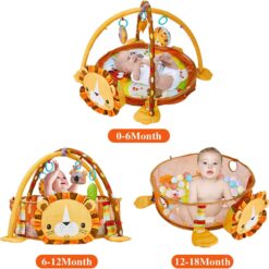 Tarc de joaca pentru copii 3 in 1, Leu, 0 luni+