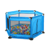 Tarc de joaca pentru copii cu 30 bile incluse,128 cm x 113 cm