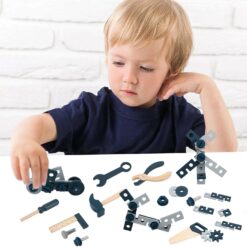 Trusa de scule din lemn, 3 ani