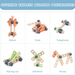 Banc de lucru cu unelte, pentru copii, 41 piese, 3 ani 01