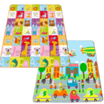 Covor pliabil de joaca, termoizolant cu doua fete 180 x 150 cm