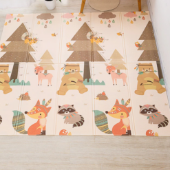 Covor pliabil de joaca, termoizolant cu doua fete 200 x 150 cm