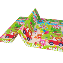 Covor pliabil de joaca, termoizolant cu doua fete 200 x 180 cm