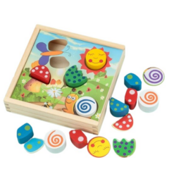 Cub Educativ bebe, Sortator forme geometrice, 2 ani+ 04