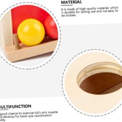 Cutia permanentei, joc de tip Montessori, 25 cm