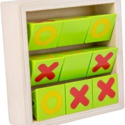 Joc de societate X si zero, cuburi rotative, 3 ani+