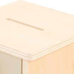 Joc de tip Montessori din lemn, Cutia permanentei