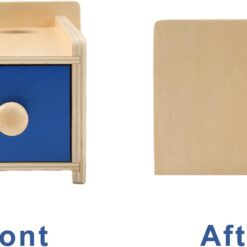 Joc de tip Montessori din lemn, Cutia permanentei, 30 cm