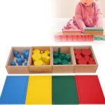 Joc de tip Montessori din lemn, Seturi de cilindri în serii de variație