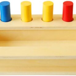 Joc educativ de tip Montessori, Tava cu pioni