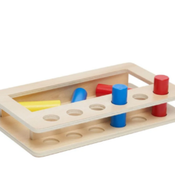 Joc educativ de tip Montessori, Tava cu pioni