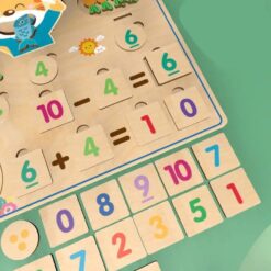 Joc educativ din lemn, Matematica, 3 ani