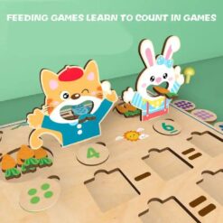 Joc educativ din lemn, Matematica, 3 ani