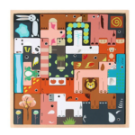 Jocul educativ 3D tip Animale, 30 cm