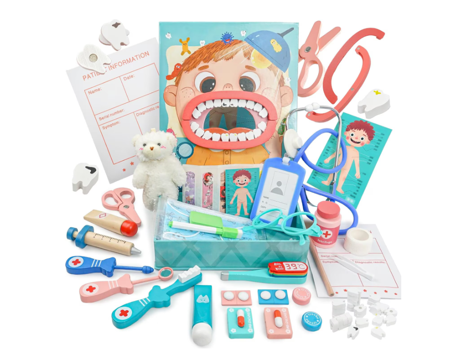 Jucarie educativa - Set Doctor dentist, 3 ani