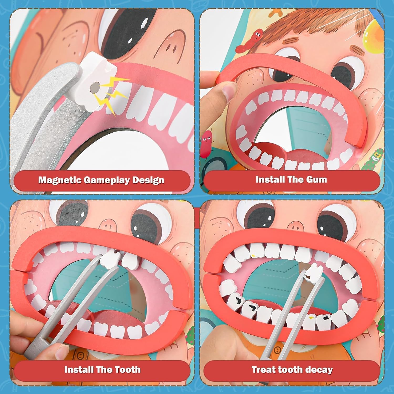 Jucarie educativa - Set Doctor dentist, 3 ani 01