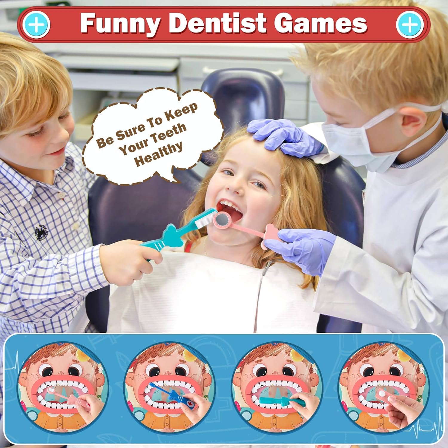 Jucarie educativa - Set Doctor dentist, 3 ani 01