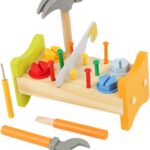 Mini Banc de lucru cu unelte, pentru copii, 3 ani