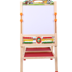 Tabla din lemn magnetica, cu 2 suprafete, de scris si desenat, 90 cm 01