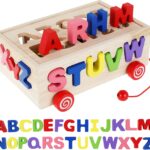 Joc multifuntional, jucarie de tras si sortator de forme, 3 ani