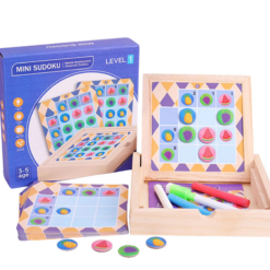 Joc de societate, Mini Sudoku, Tematica fructe, 3 ani+