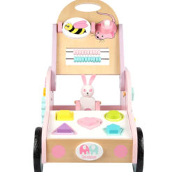 Antepremergator din lemn, 12 luni+, roz 01