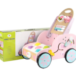 Antepremergator din lemn, 12 luni+, roz