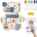 Busy Board cu 14 activitati, Ursulet