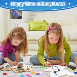 Busy Board cu 14 activitati, Ursulet