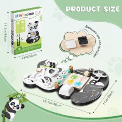 Busy Board cu 9 activitati, Ursulet Panda