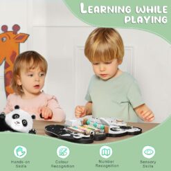 Busy Board cu 9 activitati, Ursulet Panda