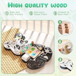 Busy Board cu 9 activitati, Ursulet Panda