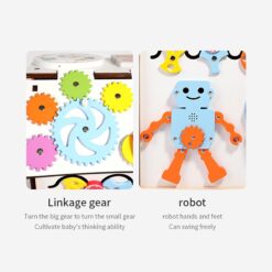 Casuta senzoriala cu activitati Montessori, 3 ani, 35cm