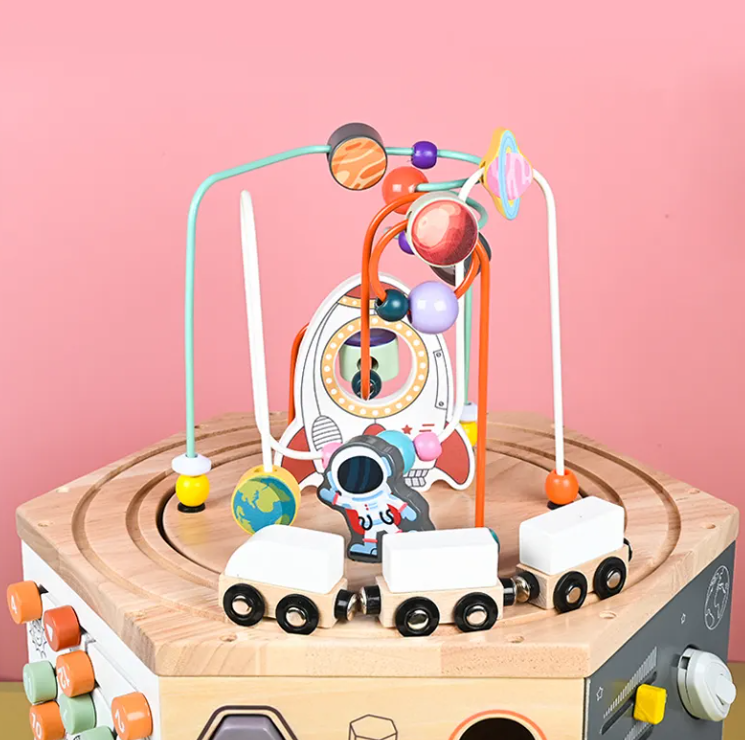 Centru de activitati 15 in 1, Jucarie educativa, 3 ani