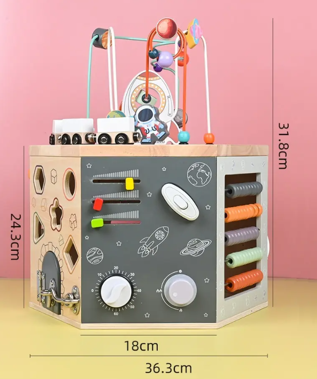 Centru de activitati 15 in 1, Jucarie educativa, 3 ani