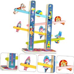 Circuit din lemn cu 4 piste, Cascada 3 ani+