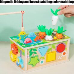 Cutia cu batiste si sortator forme geometrice, 12 luni+